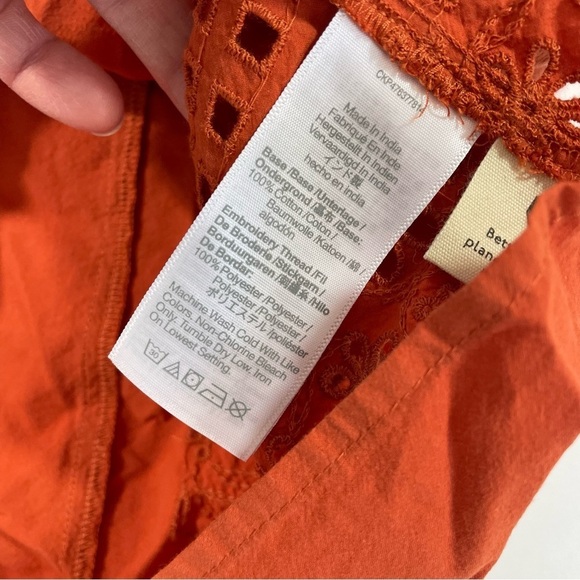 Madewell Eyelet A-Line Halter Top - Picture 6 of 9